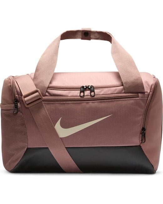 Nike Brown Brasilia Dm3977 9.5 Training Bag Xs 25 L