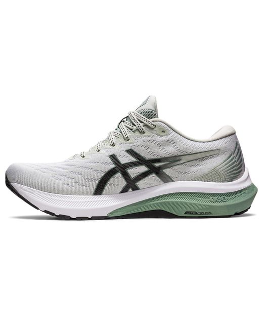 Asics White S Gt 2000 11 Road Running Shoes Trainers Sage/black 8.5 for men