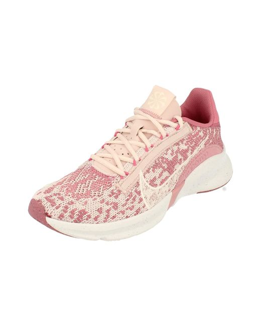 Nike Pink Superrep Go 3 Flyknit Sneakers