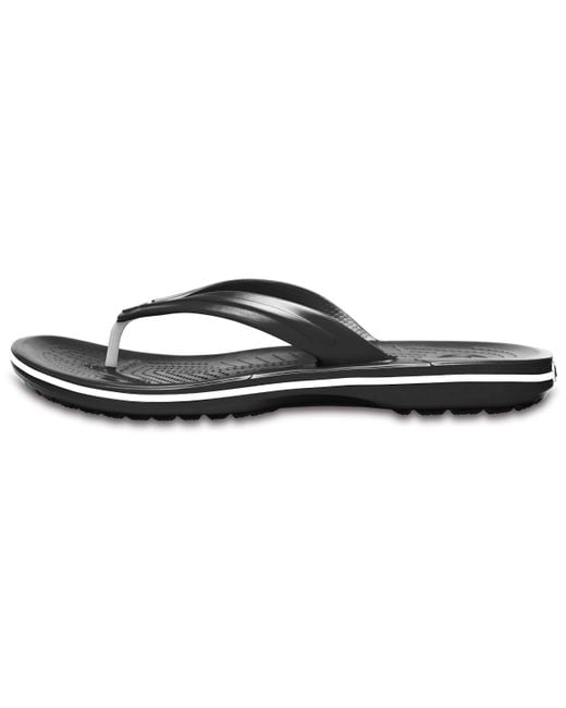 CROCSTM Crocband Flip Flop,black