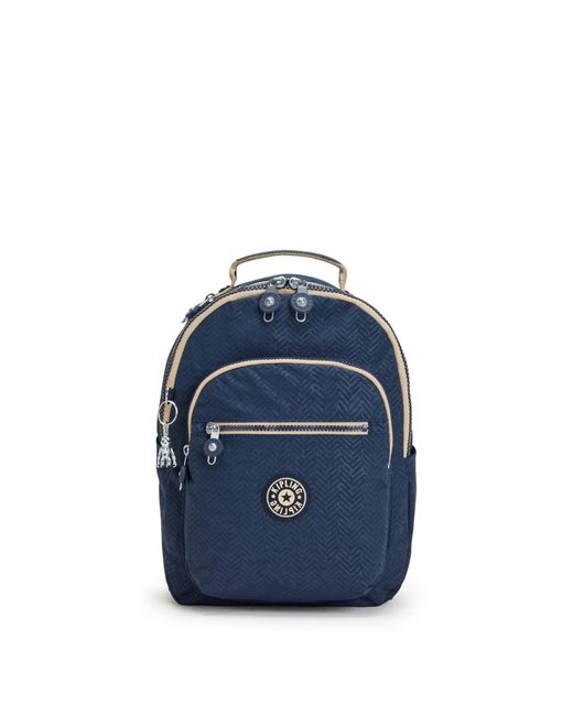 Kipling Seoul Small Backpack in Blue Lyst