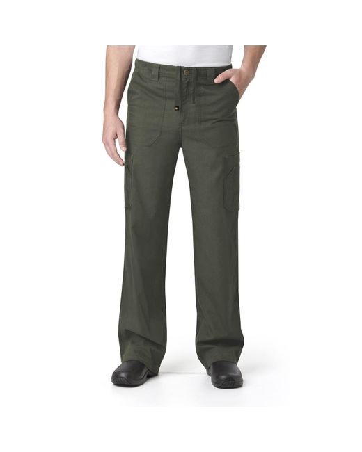 Carhartt Gray Cargo Scrub Pant - 3x Tall for men