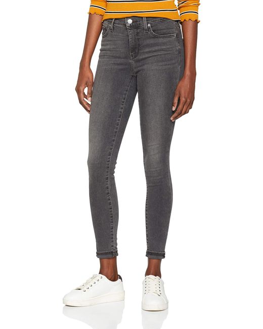 Levi's Gray 310 Shaping Super Skinny Jeans