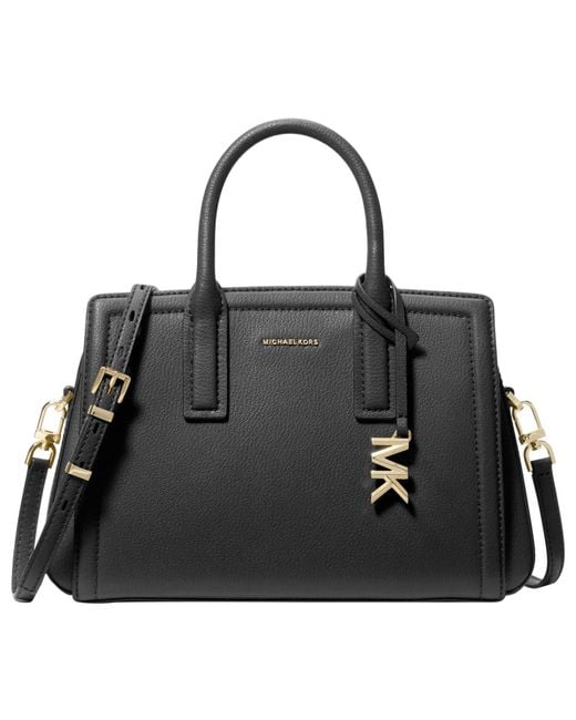 SM Satchel Michael Kors de color Black