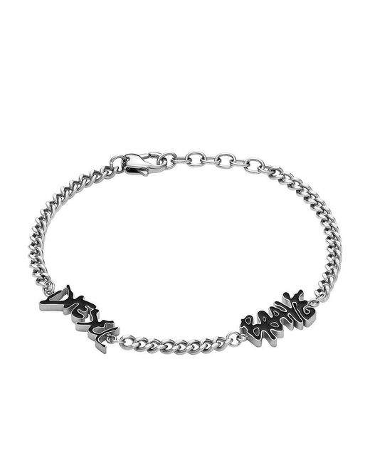 Bracciale Jewelry DX1466040 Marca di DIESEL in Metallic da Uomo