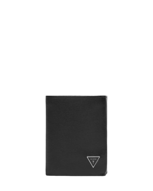 Guess Geldbörse mit Kartenhalter Trifold Card Case W Coin Pkt Mito SMMTSLLEA65 in Black für Herren