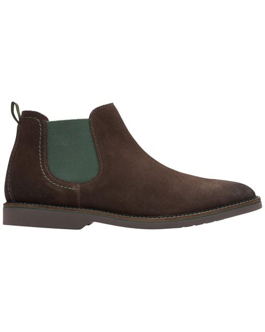 Clarks Atticus Lt Top Enkellaarzen Voor in het Black voor heren