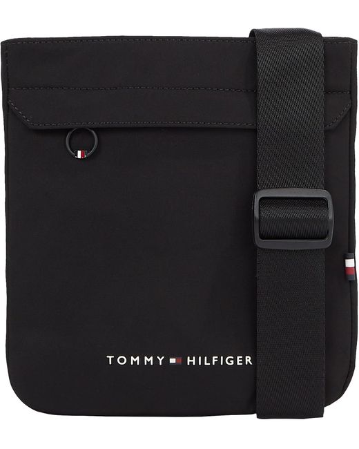 Tommy Hilfiger Crossbody Bag Tasche Skyline Mini Crossover Mittelgroß in Black für Herren