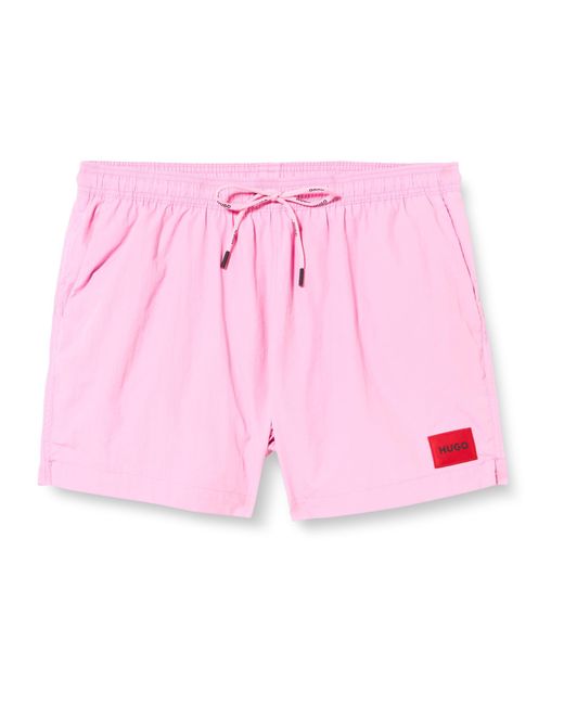 HUGO Pink Dominica Swim Shorts for men