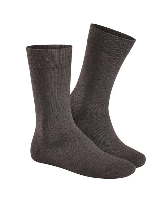 Hudson Black Relax Cotton Soh Socks for men