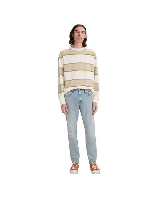 Levi's 512 Slim Taper Jeans in het Blue voor heren