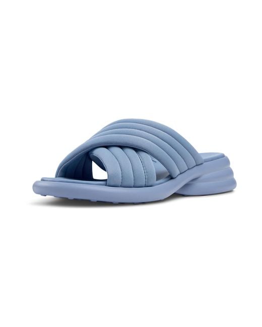 Camper Blue Spiro K201539 X-strap Sandal