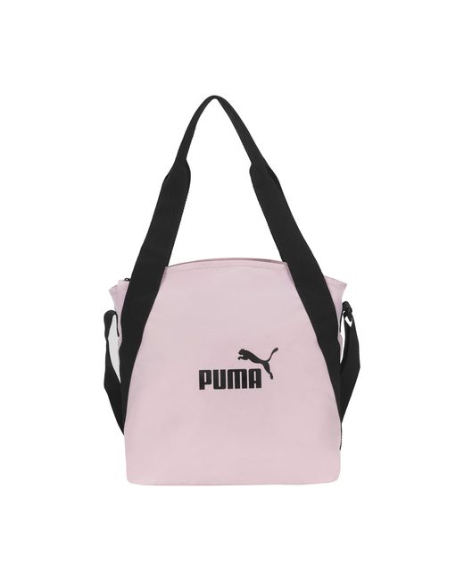 PUMA Womens Evercat Logo Gym Tote Bags in Pink | Lyst