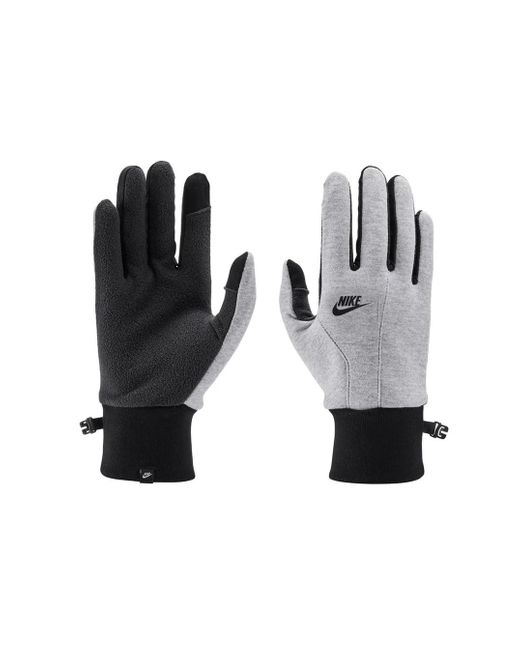 Nike White Tech Flex Thermal Fit Touch Glove