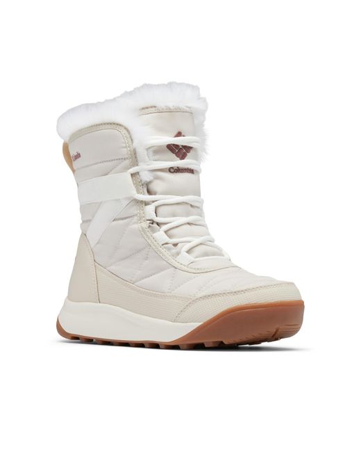 Columbia White Snow Boots