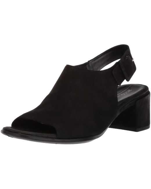 ecco heeled sandals