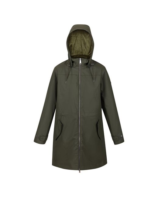 Regatta Green S Fantine Insulated Hooded Full Zip Jacket Coat