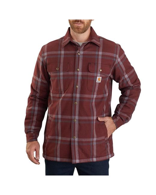 carhartt flannel sherpa lined