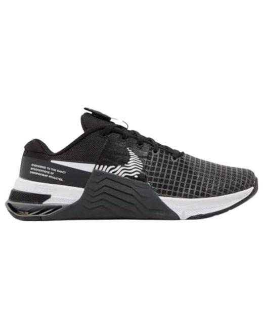 Nike Black Metcon 8 Trainers Sneakers Fashion Shoes Do9327