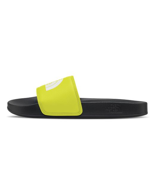 The North Face Yellow Base Camp Slide Iii Flip-flop Fizz Lime/tnf Black 11 for men