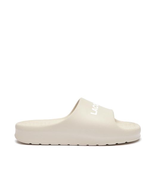 MEN SLIDES & SANDALS-47CMA0015 di Lacoste in White da Uomo