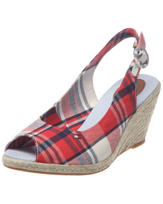 Tommy Hilfiger Red Mary 9 B Sandals