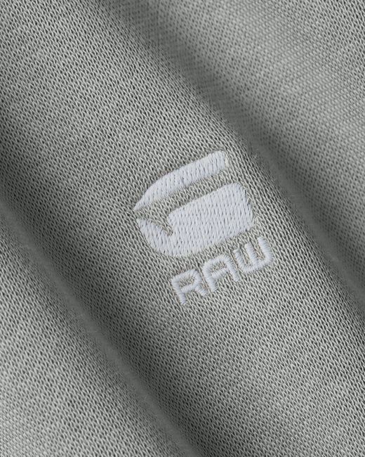 G-Star RAW Premium Core 2.0 Sweatshirt Met Capuchon in het Gray
