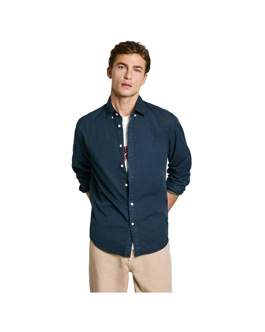 Ley Camicia di Pepe Jeans in Blue da Uomo
