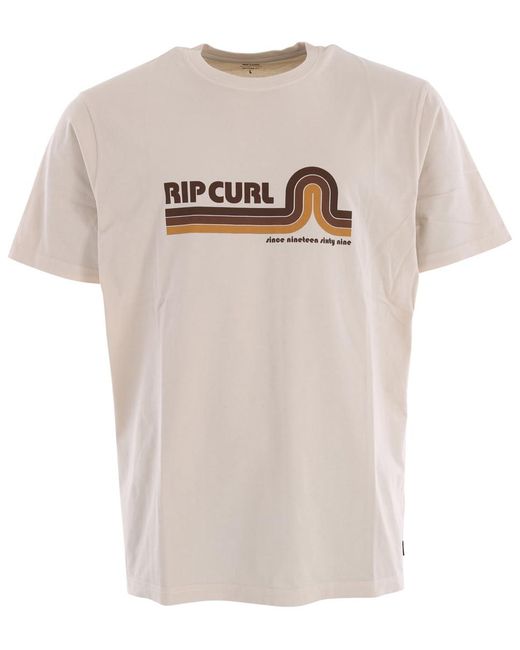 Rip Curl White Surf Revival Mumma Short Sleeve T-shirt M for men