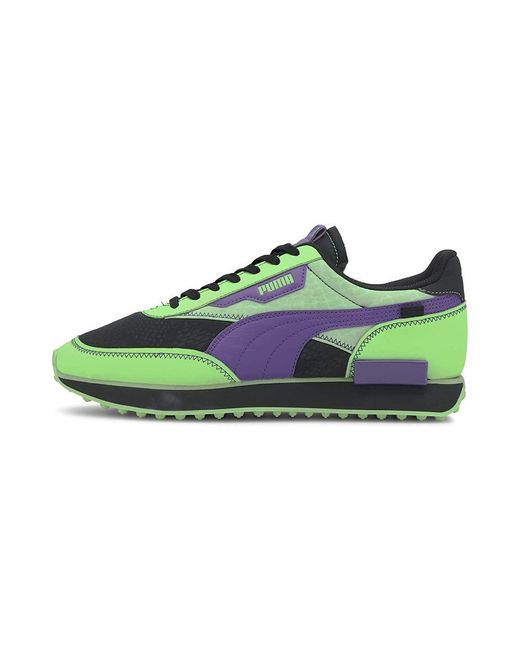 puma noir et vert