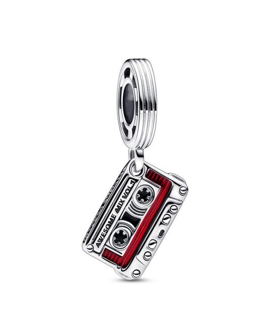 Pandora Red Marvel Guardians Of The Galaxy Cassette Tape Dangle Charm