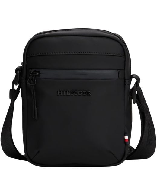 Tommy Hilfiger Black 's Mini Reporter Bag