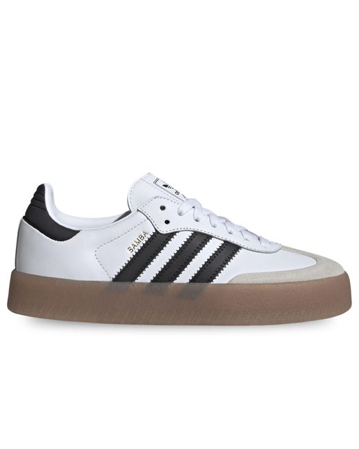 Adidas Brown Sambae Schuh Cloud White/Green/Off White 40 2/3