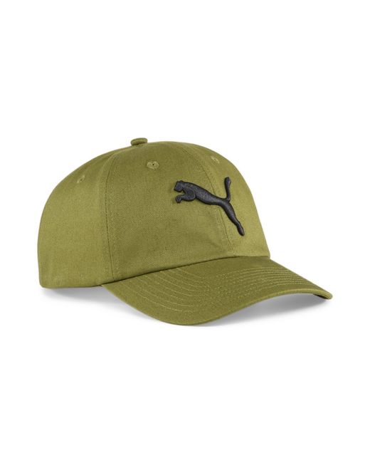 PUMA Essential Cat Logo Cap in Green für Herren