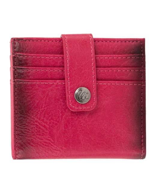 Wrangler Pink Slim S Wallet Bifold Credit Card Holder Compact Small Purse