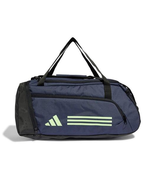 Adidas Blue 's Essentials 3-stripes Duffel Bag
