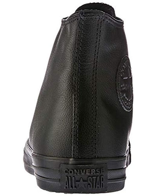 converse all star core hi black