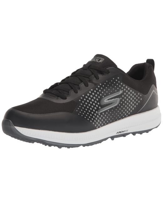 Skechers Elite 5 Arch Fit Waterproof Golf Shoe Sneaker in Black