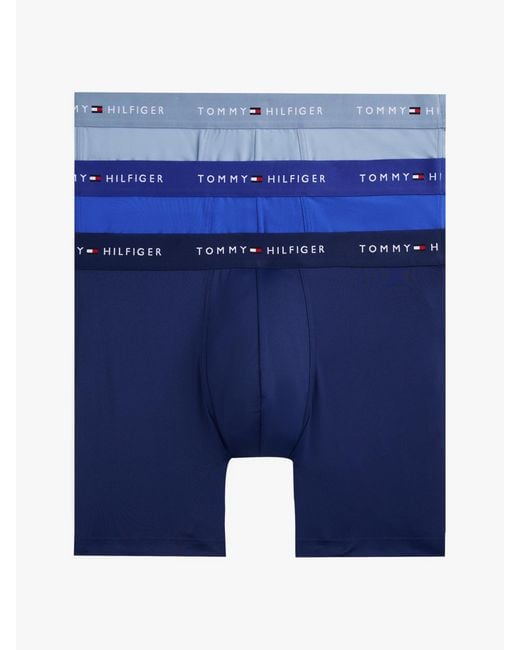 3p Boxer Brief DTM Um0um036180xf003 Tommy Hilfiger pour homme en coloris Blue