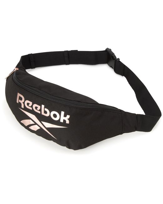 Reebok Black Stylish Fashion Cross Body And Waist Belt Bags - Lightweight Crossbody Bags For And