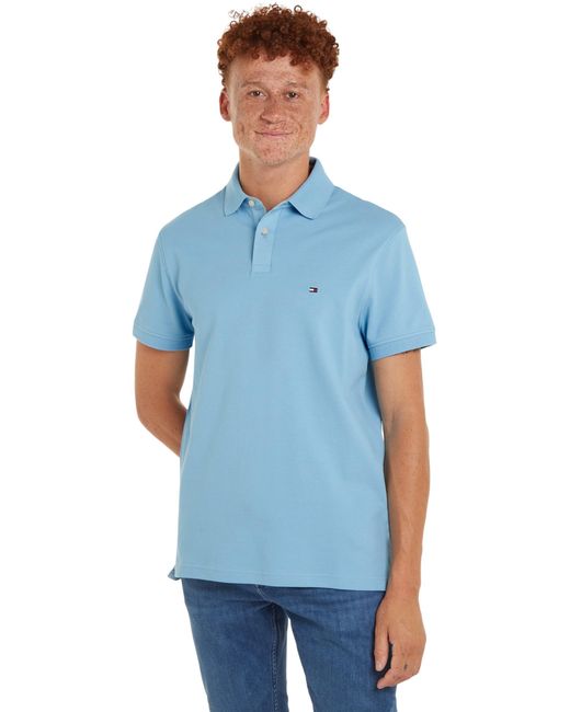 Tommy Hilfiger Blue 1985 Regular Polo S/s Polos for men