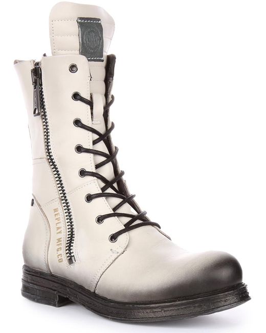 Replay Multicolor Stiefel Evy mit Reißverschluss