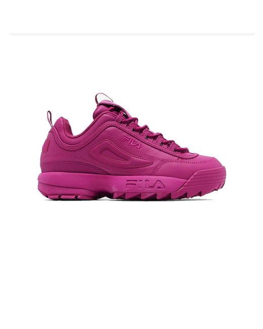 Fila disruptor ii premium suede lavender deals
