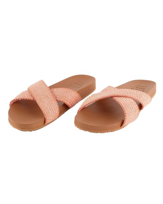 Billabong Brown Avila Slide Sandals