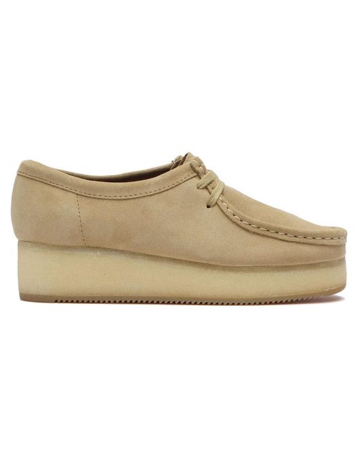 Originals Donna Wallacraft Bee Suede Maple Scarpe 41 EU di Clarks in Natural