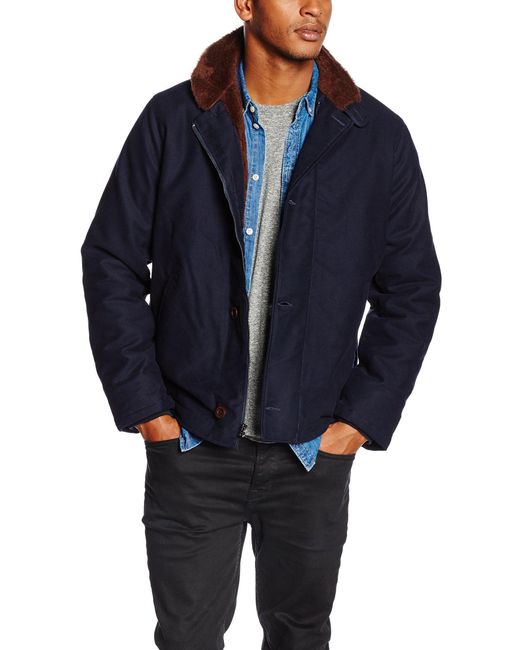 Levi's Blue Deck Coat Jacket for men