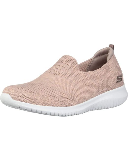 skechers ultra flex slip on trainers