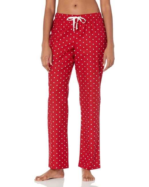 Pantalon de Nuit en Flanelle Amazon Essentials en coloris Red