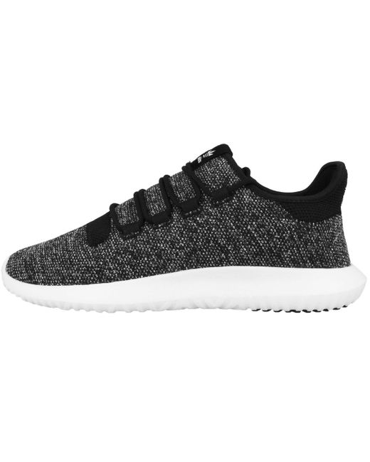 Adidas Tubular Shadow Knit Sneaker Low Hals in Black für Herren