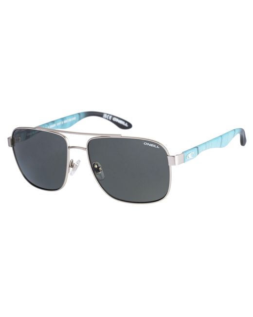 O'neill Sportswear Black Alameda2.0 002p Sunglasses In Matte Silver